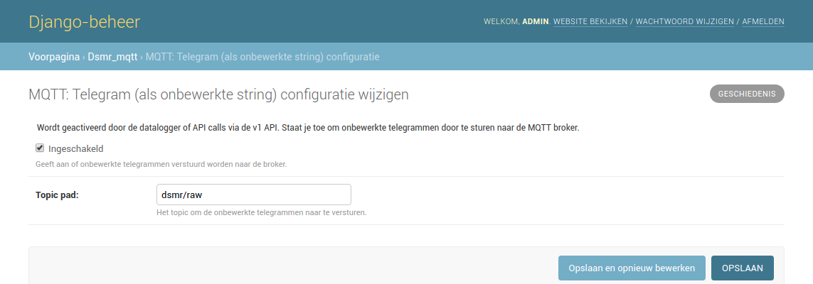 MQTT Raw Telegram